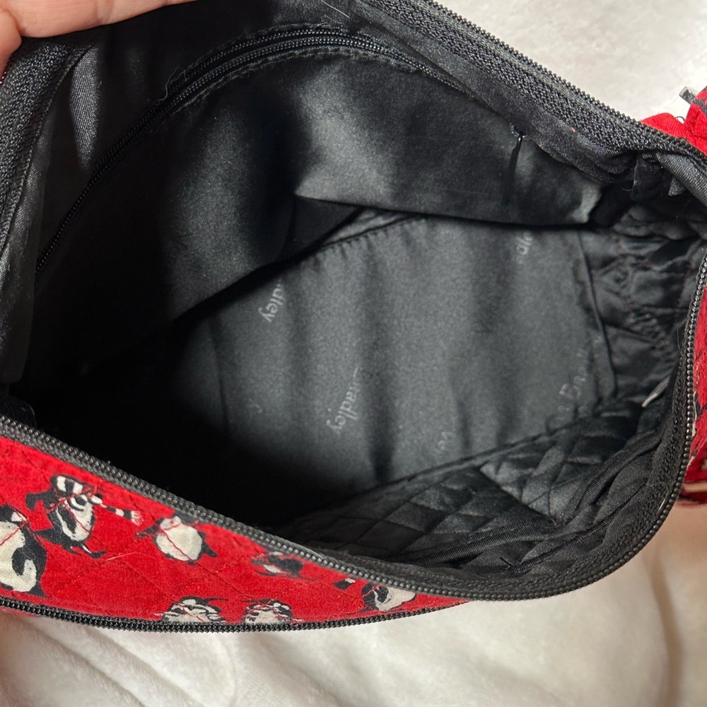 Vera Bradley Red Penguin Print Bag - Picture 3 of 3